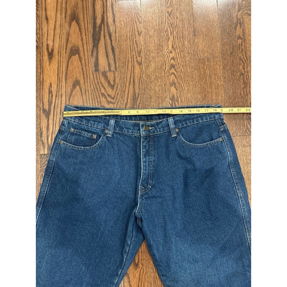 Smith’s workwear Men's Classic Straight Leg flannel lined Denim Jeans